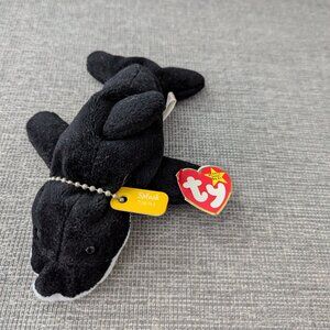 Ty Beanie Baby Splash the Whale 4022 - 1993 - Original Tags and Nametag